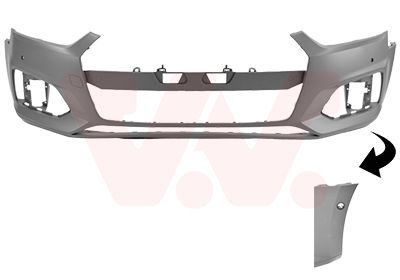 VAN WEZEL 0389579 - Stoßfänger