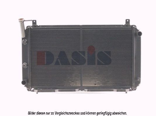 AKS DASIS 071340N - Kühler, Motorkühlung
