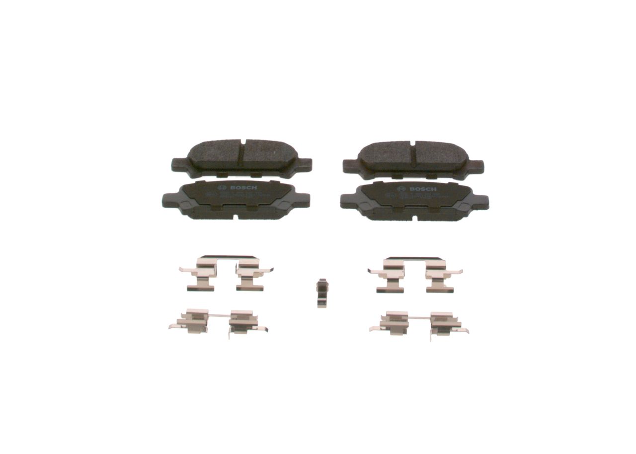 BOSCH 0 986 424 650 - Bremsbelagsatz, Scheibenbremse