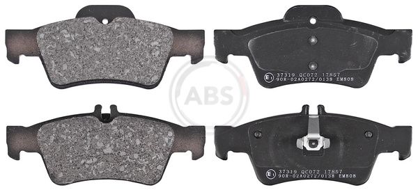 A.B.S. 37319 - Bremsbelagsatz, Scheibenbremse