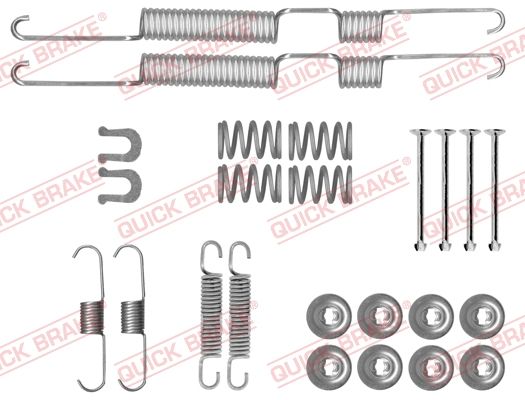 QUICK BRAKE 105-0074 - Zubehörsatz, Bremsbacken