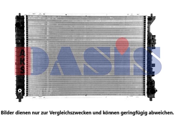 AKS DASIS 090060N - Kühler, Motorkühlung