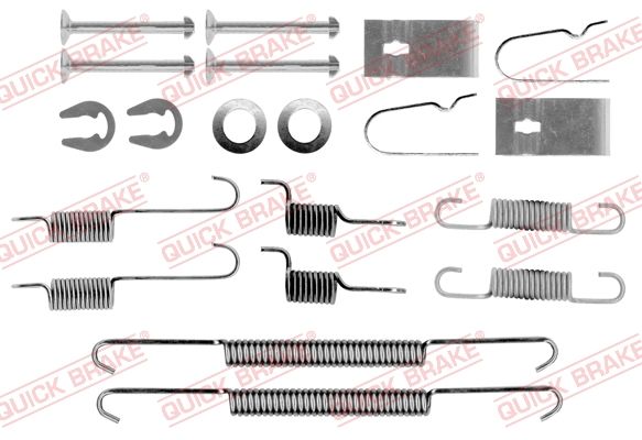QUICK BRAKE 105-0847 - Zubehörsatz, Bremsbacken