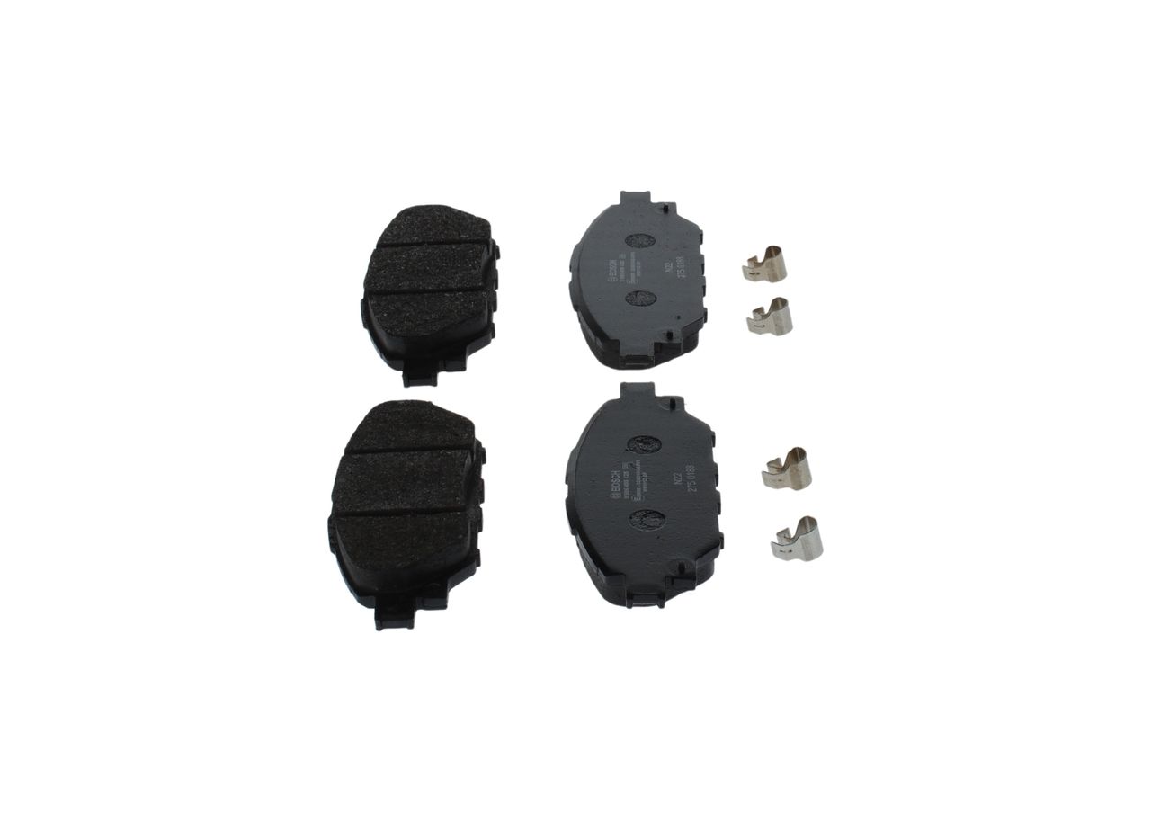 BOSCH 0 986 495 425 - Bremsbelagsatz, Scheibenbremse
