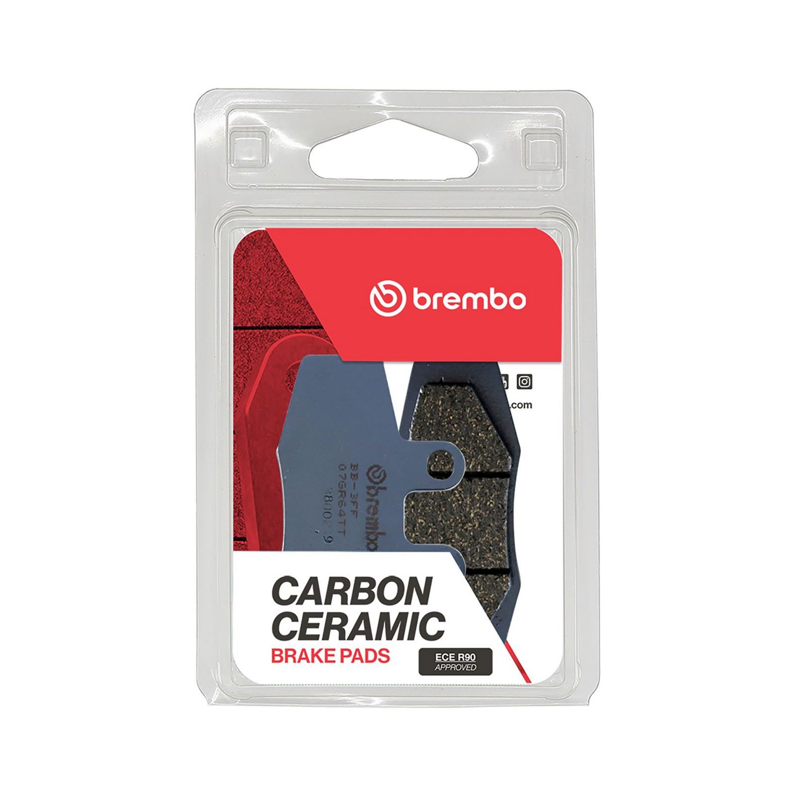 BREMBO 07GR64TT - Bremsbelagsatz, Scheibenbremse