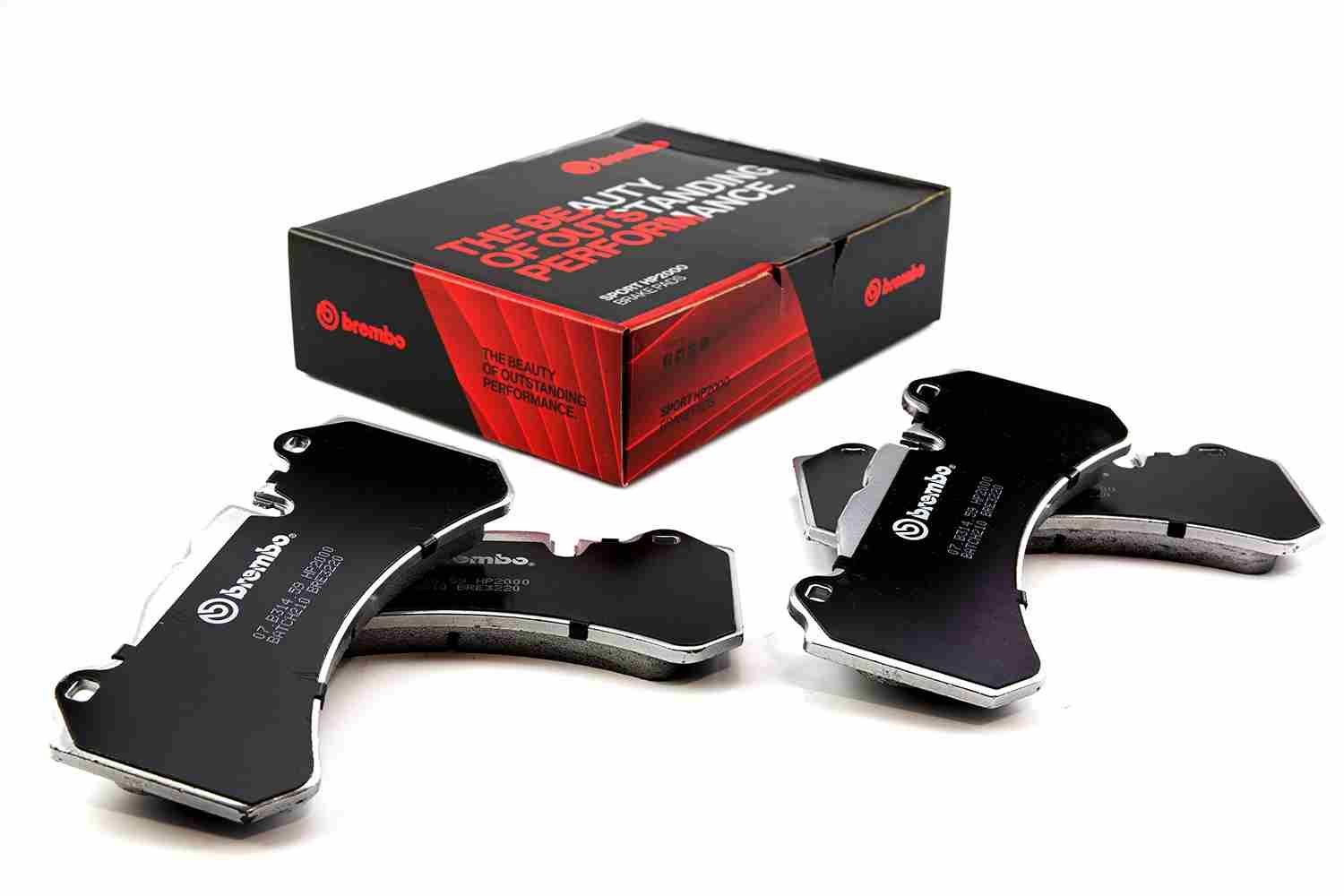 BREMBO 07.B314.59 - Hochleistungs-Bremsbelagsatz