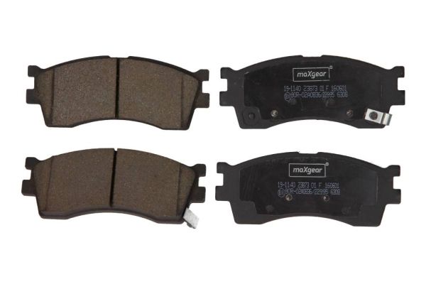 MAXGEAR 19-1140 - Bremsbelagsatz, Scheibenbremse