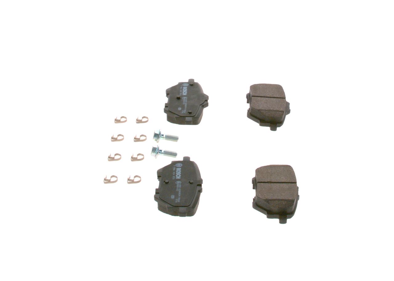 BOSCH 0 986 424 853 - Bremsbelagsatz, Scheibenbremse