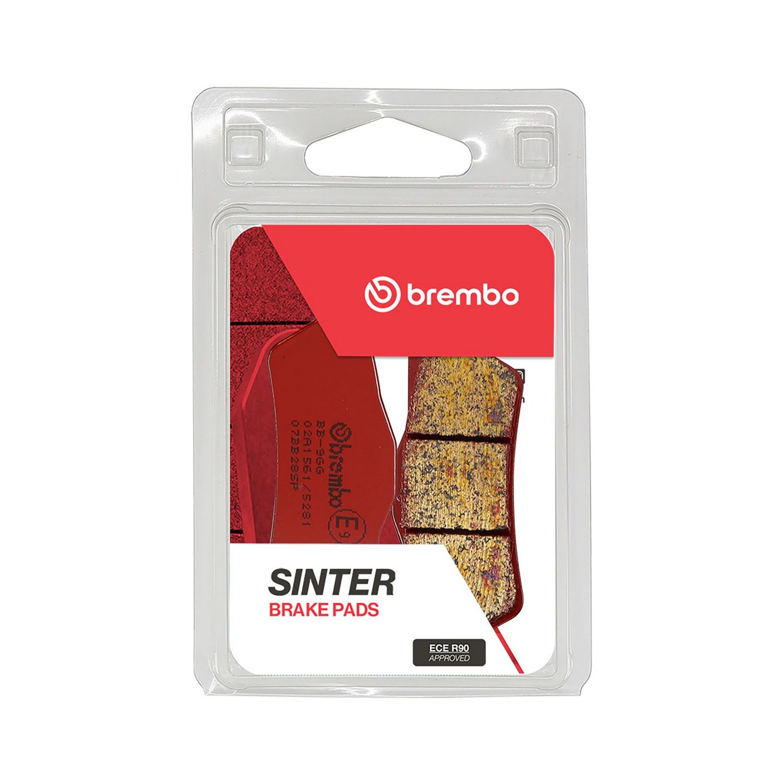 BREMBO 07BB28SP - Bremsbelagsatz, Scheibenbremse