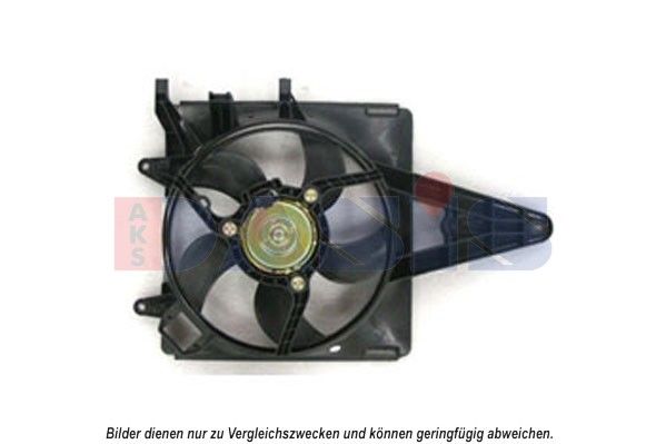 AKS DASIS 088109N - Lüfter, Motorkühlung