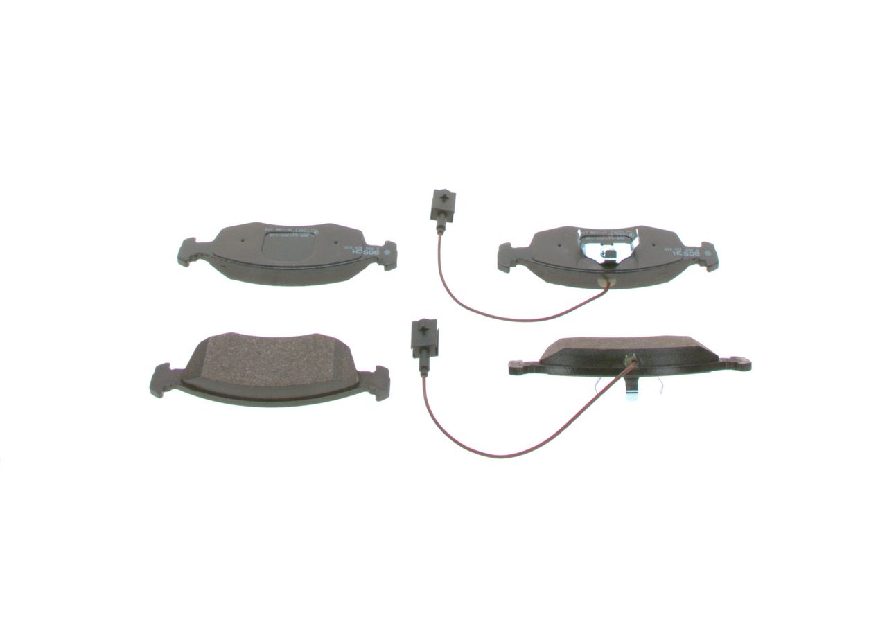 BOSCH 0 986 424 515 - Bremsbelagsatz, Scheibenbremse
