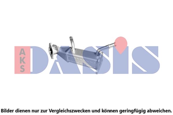 AKS DASIS 065021N - Kühler, Abgasrückführung