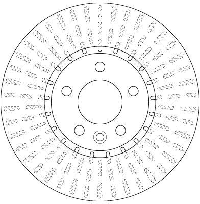 TRW DF6499S - Bremsscheibe