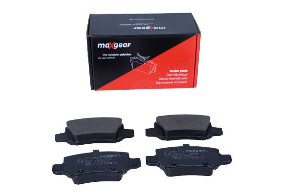 MAXGEAR 19-0452 - Bremsbelagsatz, Scheibenbremse