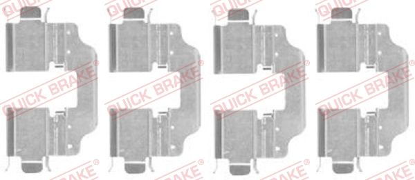QUICK BRAKE 109-1773 - Zubehörsatz, Scheibenbremsbelag