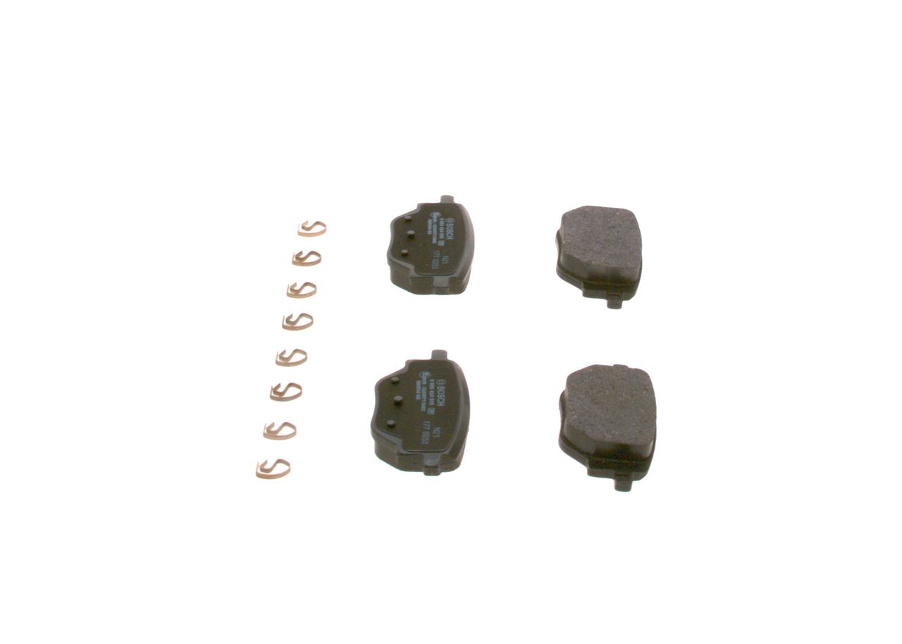 BOSCH 0 986 424 988 - Bremsbelagsatz, Scheibenbremse