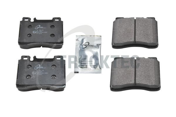 TRUCKTEC AUTOMOTIVE 02.35.129 - Bremsbelagsatz, Scheibenbremse