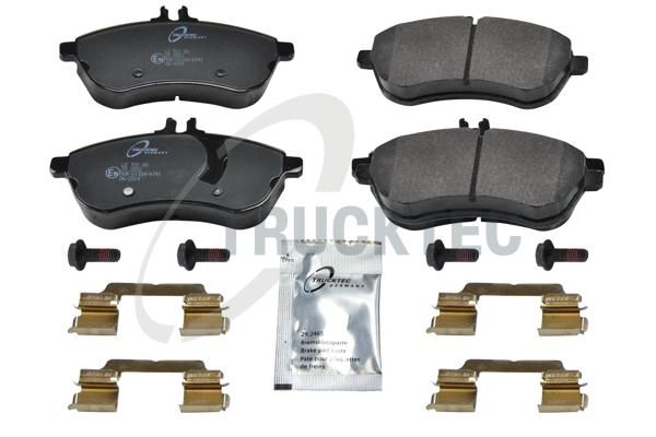 TRUCKTEC AUTOMOTIVE 02.35.232 - Bremsbelagsatz, Scheibenbremse
