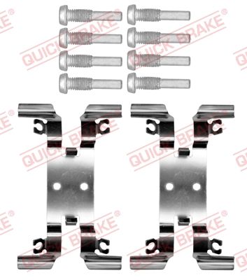 QUICK BRAKE 109-0207 - Zubehörsatz, Scheibenbremsbelag