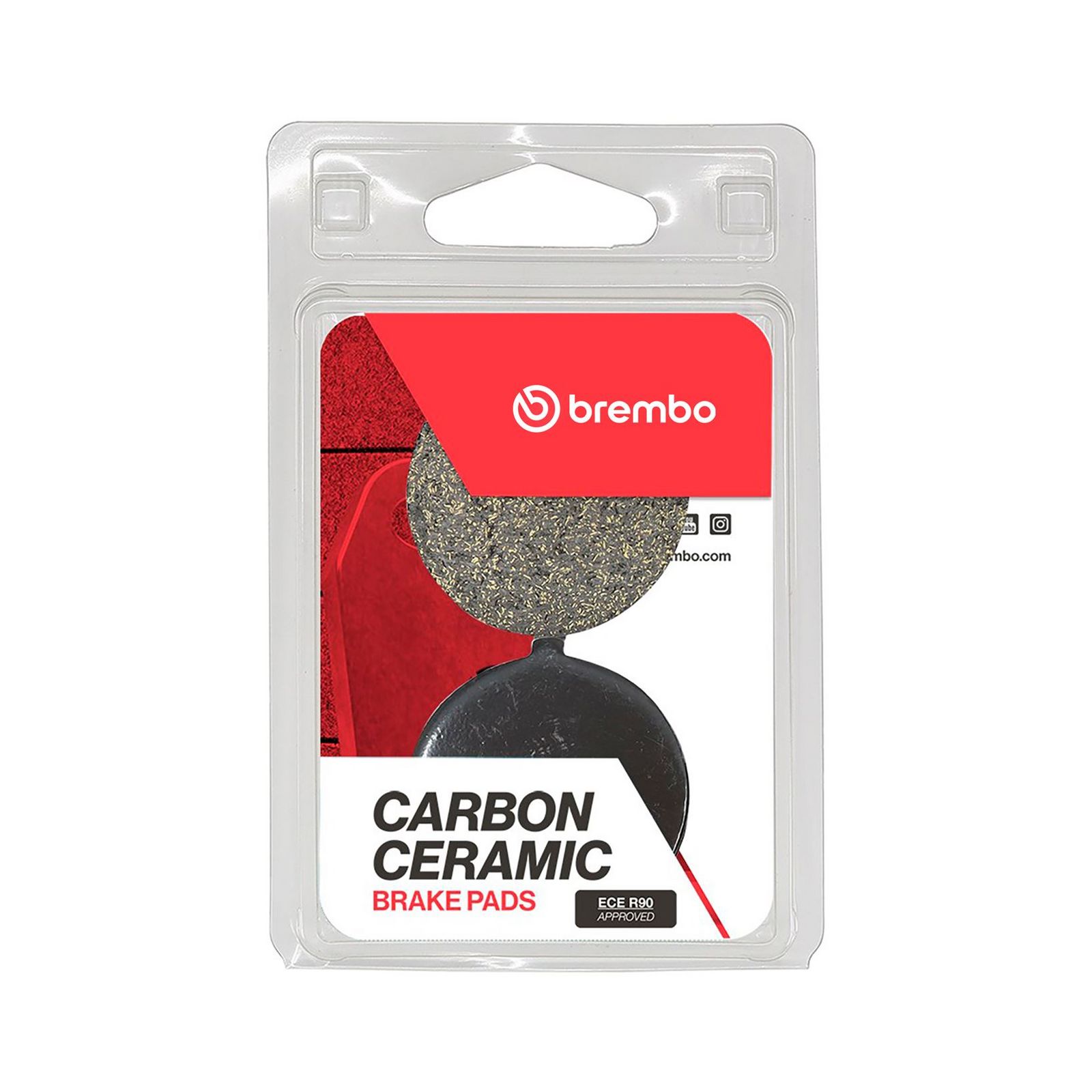 BREMBO 07SU0220 - Bremsbelagsatz, Scheibenbremse