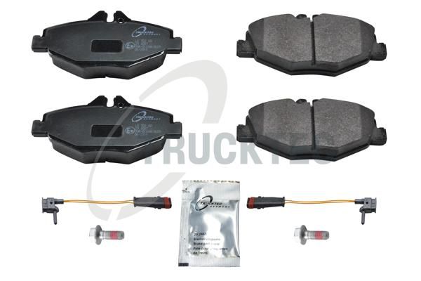 TRUCKTEC AUTOMOTIVE 02.35.125 - Bremsbelagsatz, Scheibenbremse