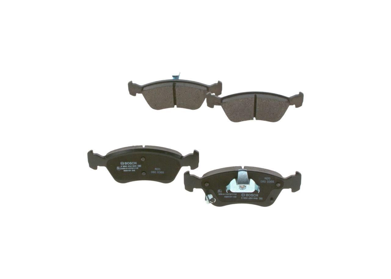 BOSCH 0 986 494 560 - Bremsbelagsatz, Scheibenbremse
