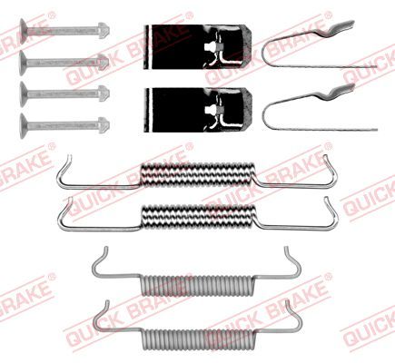 QUICK BRAKE 105-0027 - Zubehörsatz, Feststellbremsbacken