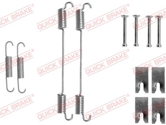QUICK BRAKE 105-0862 - Zubehörsatz, Bremsbacken