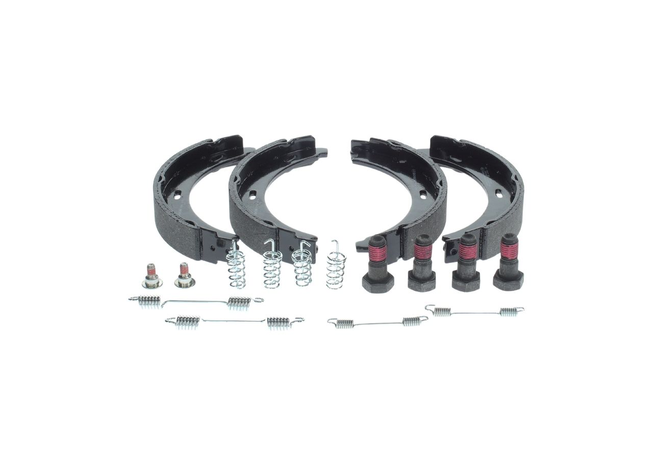 BOSCH 0 986 487 344 - Bremsbackensatz, Feststellbremse