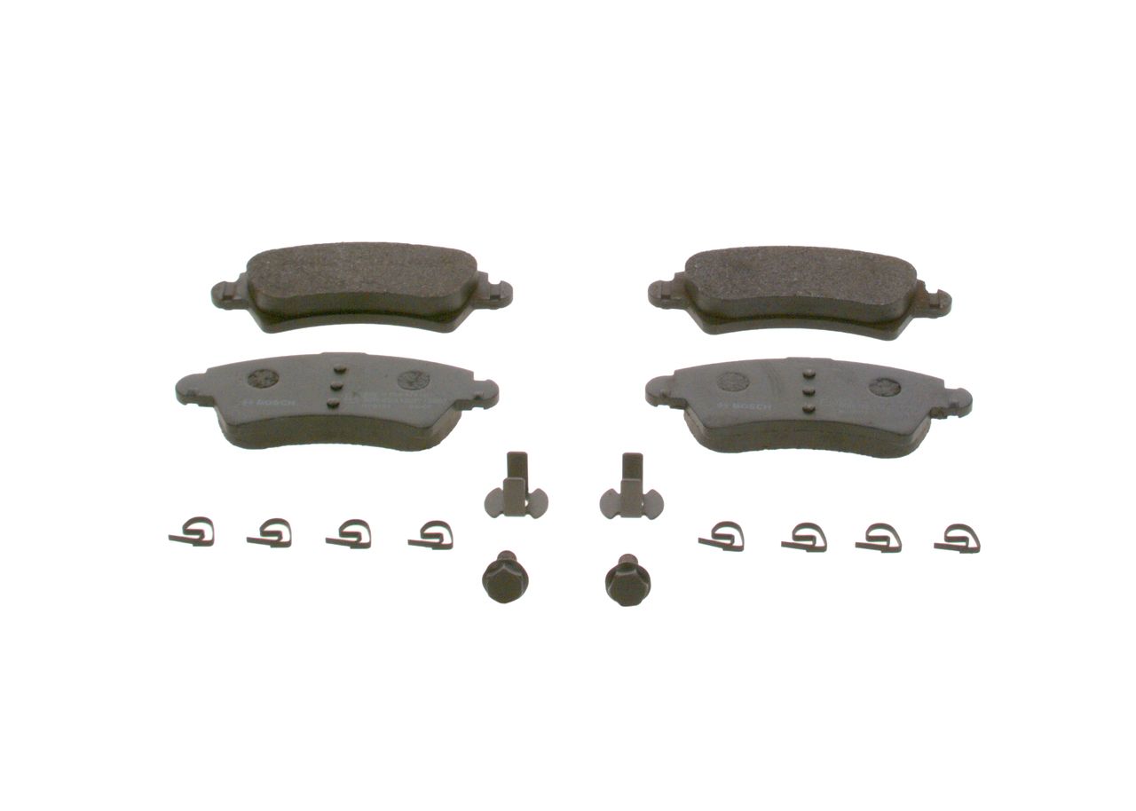 BOSCH 0 986 424 801 - Bremsbelagsatz, Scheibenbremse
