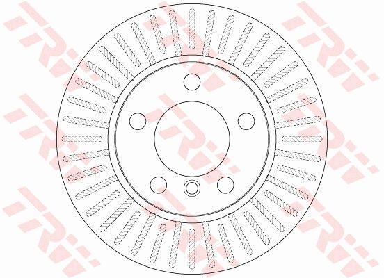 TRW DF6255 - Bremsscheibe