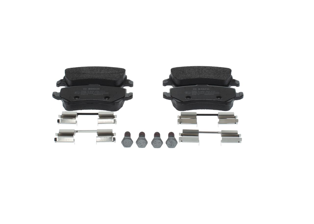BOSCH 0 986 494 213 - Bremsbelagsatz, Scheibenbremse