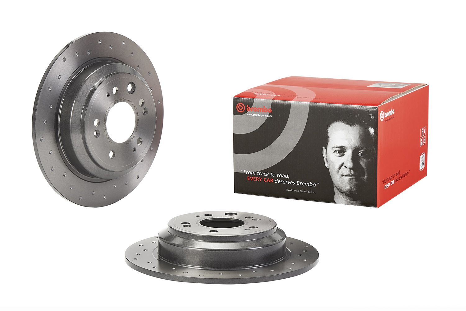 BREMBO 08.B360.1X - Bremsscheibe