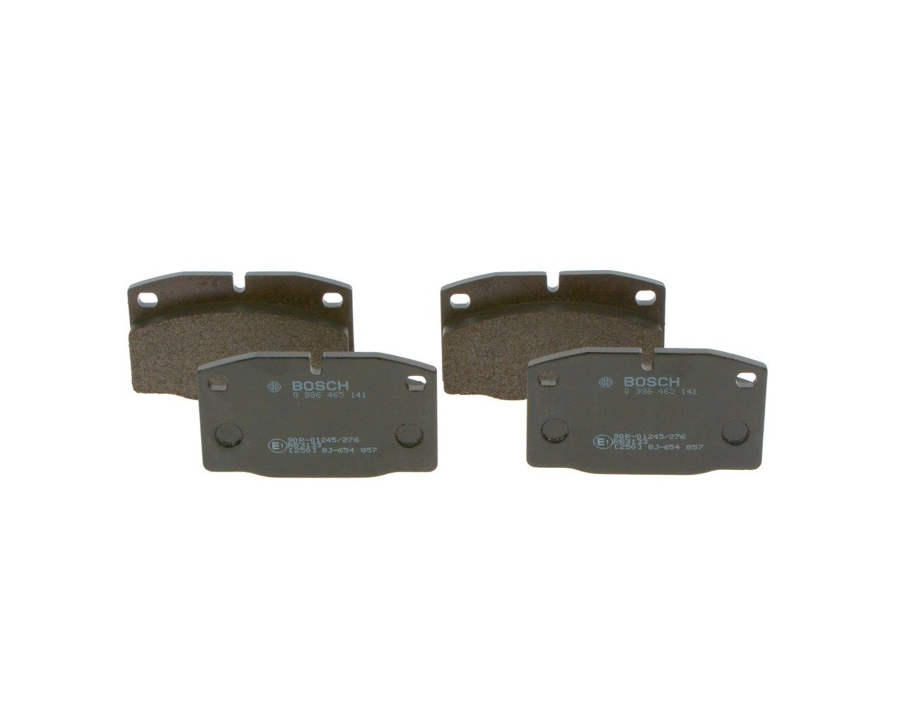 BOSCH 0 986 465 141 - Bremsbelagsatz, Scheibenbremse