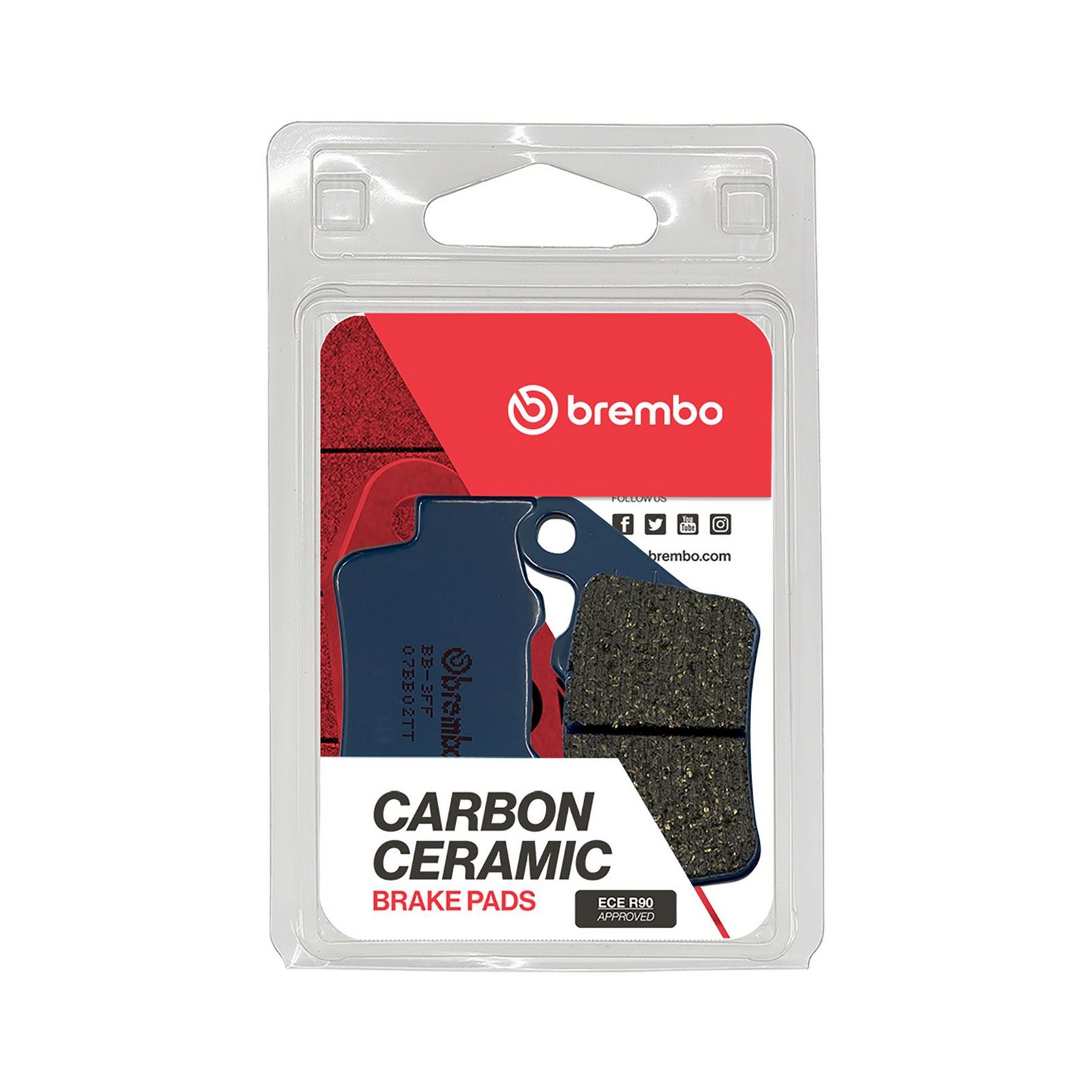 BREMBO 07BB02TT - Bremsbelagsatz, Scheibenbremse