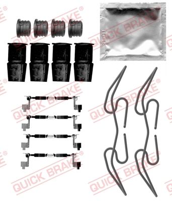 QUICK BRAKE 109-0134 - Zubehörsatz, Scheibenbremsbelag
