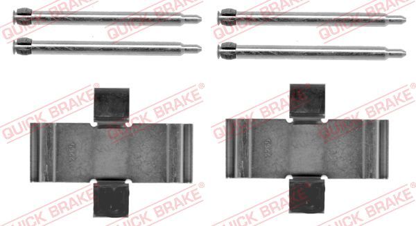 QUICK BRAKE 109-1039 - Zubehörsatz, Scheibenbremsbelag