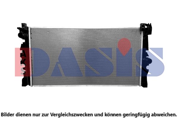 AKS DASIS 050114N - Kühler, Motorkühlung
