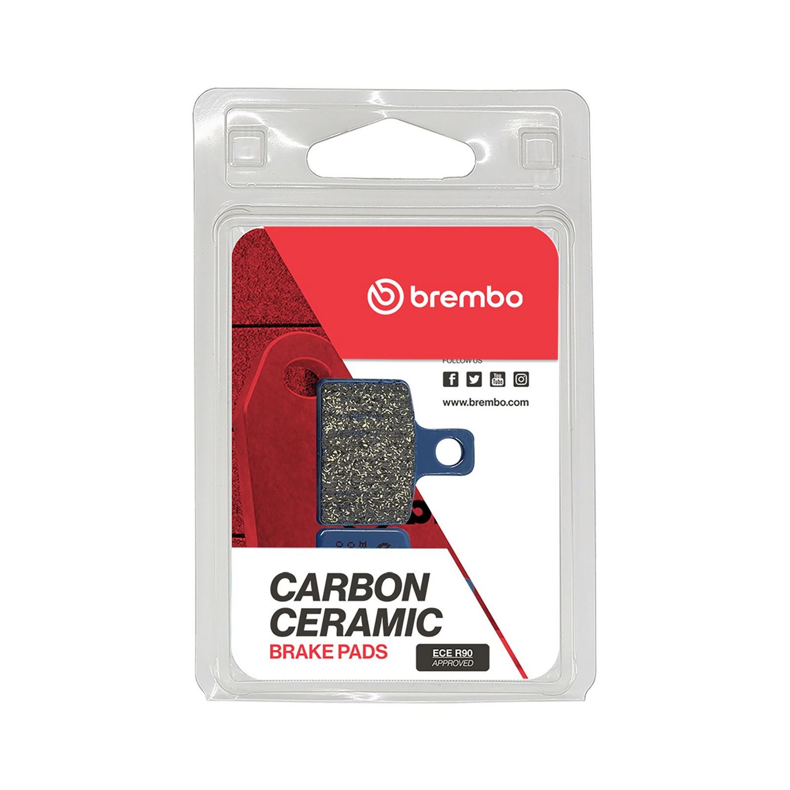 BREMBO 07GR4804 - Bremsbelagsatz, Scheibenbremse