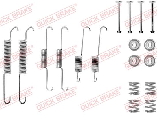 QUICK BRAKE 105-0590 - Zubehörsatz, Bremsbacken
