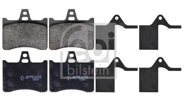 FEBI BILSTEIN 116035 - Bremsbelagsatz, Scheibenbremse