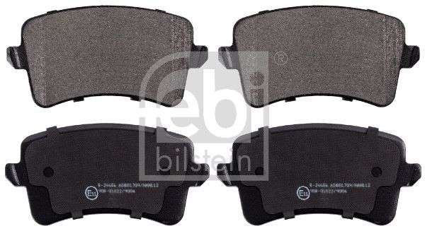 FEBI BILSTEIN 16755 - Bremsbelagsatz, Scheibenbremse