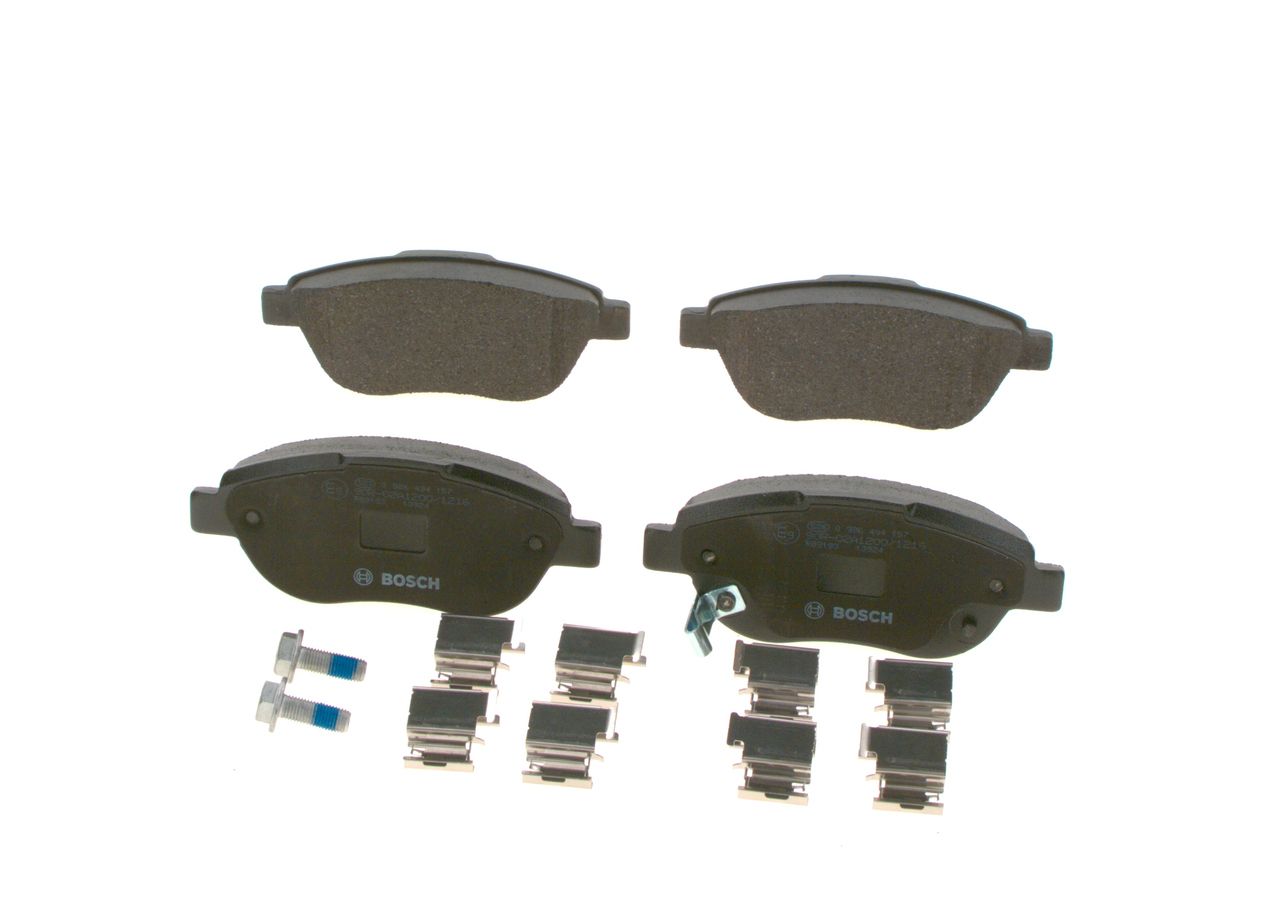 BOSCH 0 986 494 157 - Bremsbelagsatz, Scheibenbremse