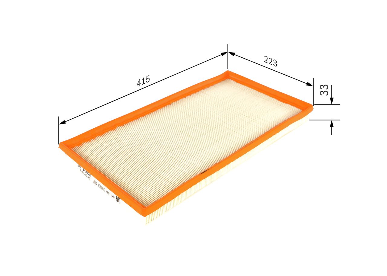 BOSCH F 026 400 505 - Luftfilter