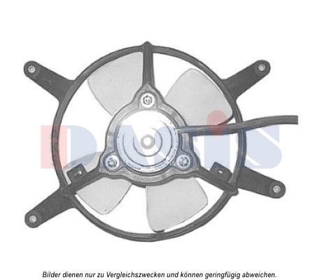 AKS DASIS 088074N - Lüfter, Motorkühlung