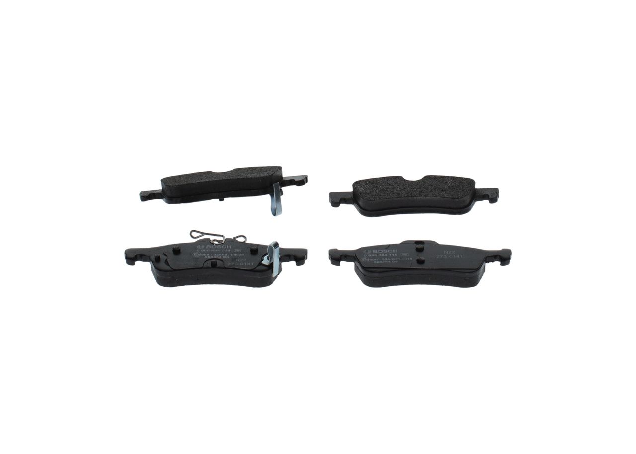 BOSCH 0 986 494 719 - Bremsbelagsatz, Scheibenbremse