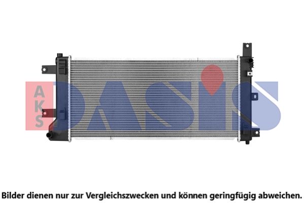 AKS DASIS 070004N - Kühler, Motorkühlung