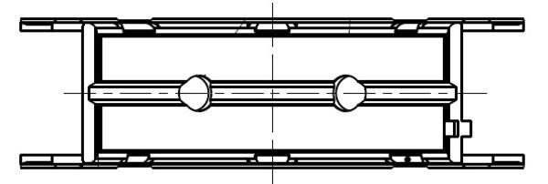 MAHLE 011 HS 19561 000 - Kurbelwellenlagerschalen-Satz
