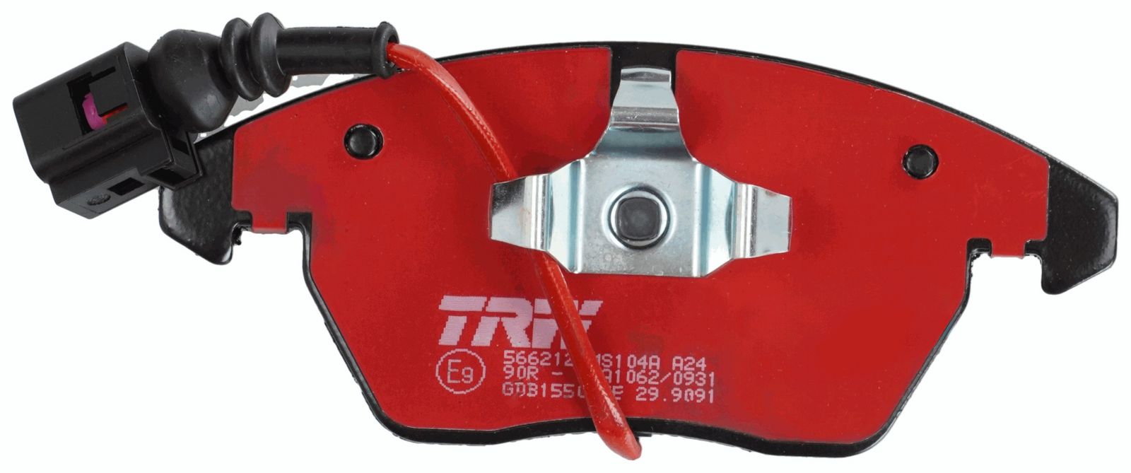 TRW GDB1550DTE - Bremsbelagsatz, Scheibenbremse