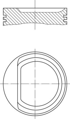 MAHLE 010 29 00 - Kolben
